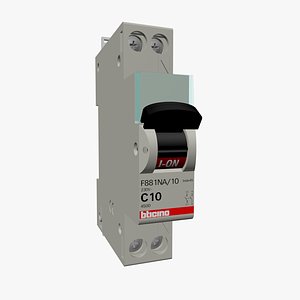 BTicino C10 Switch 3D