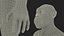 Life-Size Model of Prehistoric Hominin Female Fur for Maya