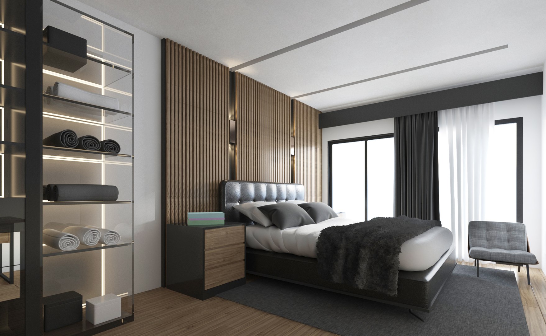 3D Model Luxury Loft Apartment Interior - TurboSquid 1801470