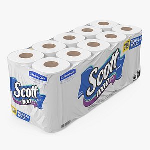 Scott Regular Roll Bath Tissue 20 Rolls