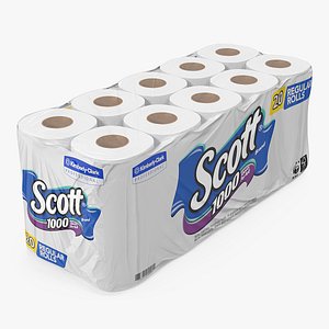 Scott Regular Roll Bath Tissue 20 Rolls