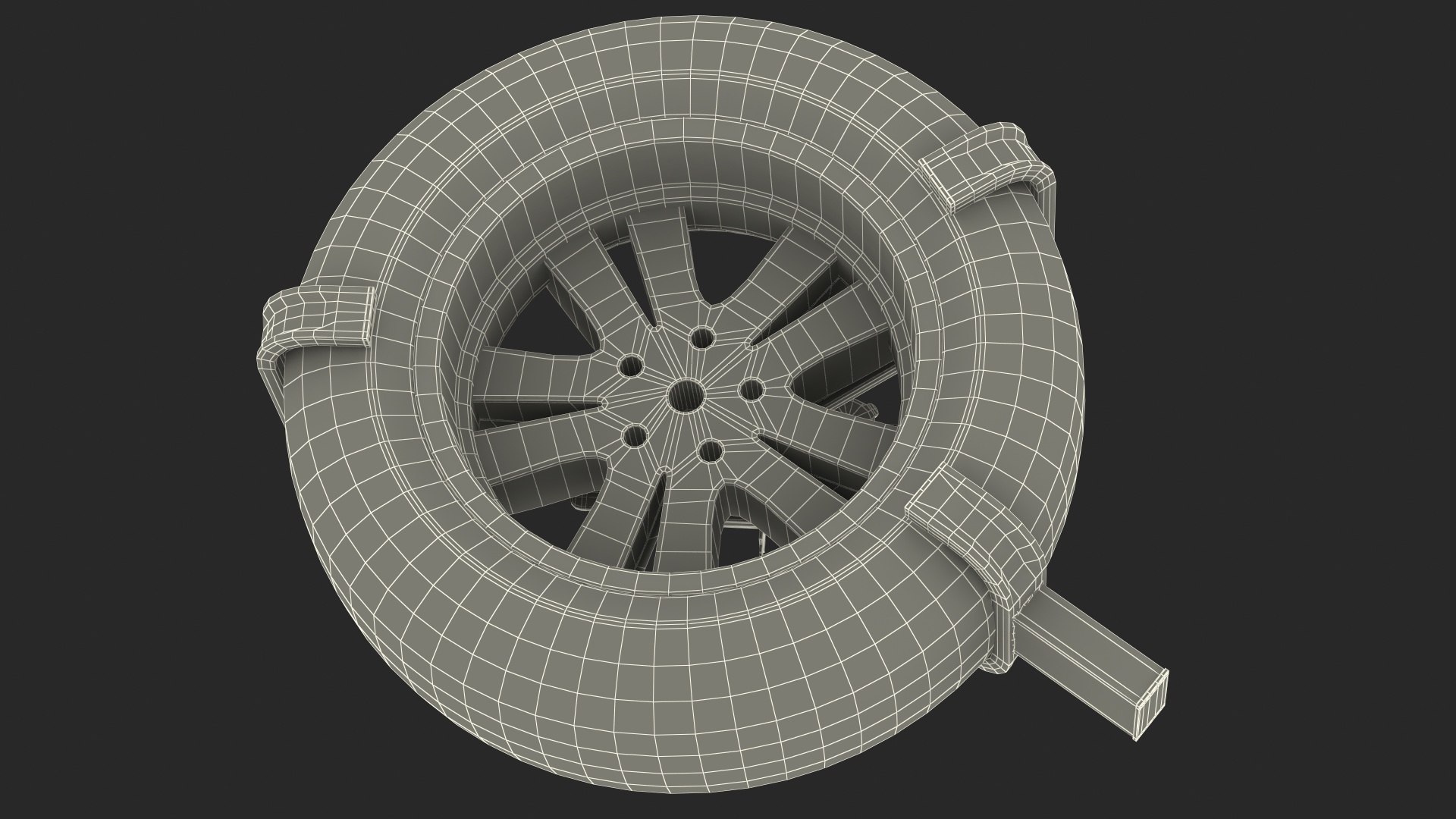 3D Model Security Anti Theft Lock - TurboSquid 1608823