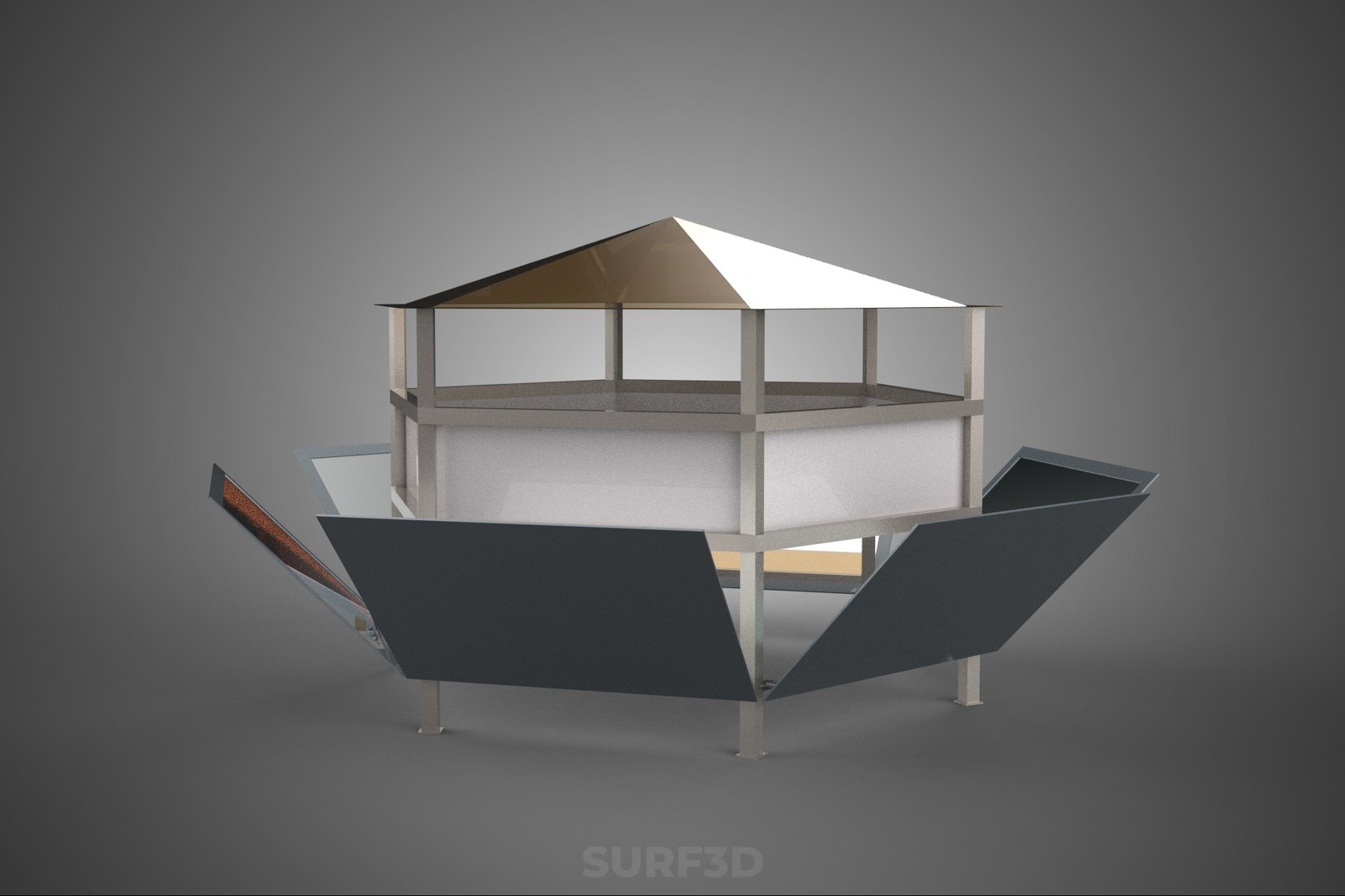 SOLAR POWERED SEAWATER EVAPORATOR SALT HARVESTING SUNLIGHT DRYER 3D model https://p.turbosquid.com/ts-thumb/8f/ponilZ/IH/09_1574_solarpoweredseawaterevaporatorsaltharvestingsunlightdryer/jpg/1778398078/1920x1080/fit_q87/f6b20c9583038c4284d820546cdc769df2b03364/09_1574_solarpoweredseawaterevaporatorsaltharvestingsunlightdryer.jpg