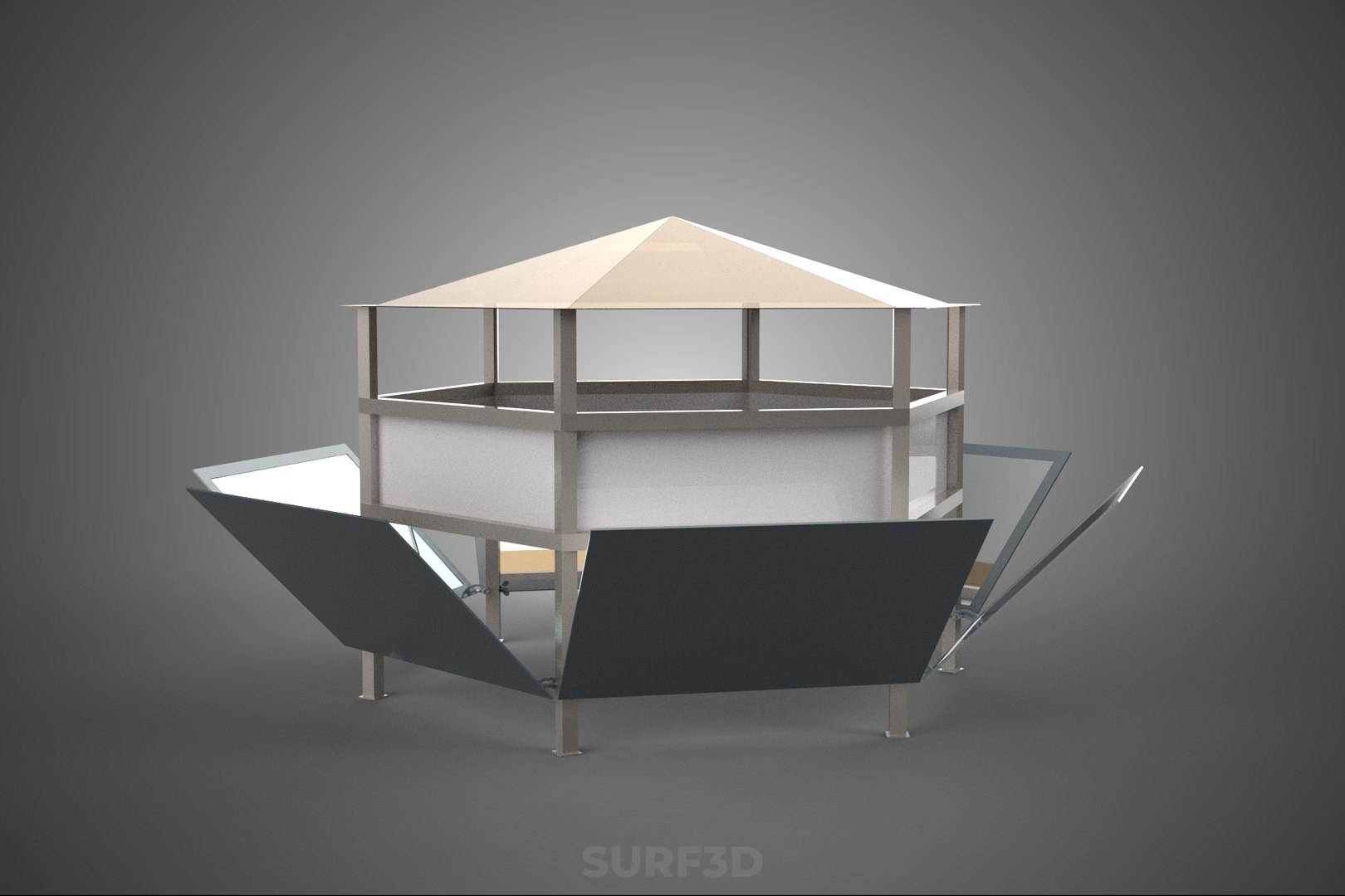 SOLAR POWERED SEAWATER EVAPORATOR SALT HARVESTING SUNLIGHT DRYER 3D model https://p.turbosquid.com/ts-thumb/8f/ponilZ/xd/11_1574_solarpoweredseawaterevaporatorsaltharvestingsunlightdryer/jpg/1778398085/1920x1080/fit_q87/a309f2333f5d9b122714462c5266506ffabb1fa9/11_1574_solarpoweredseawaterevaporatorsaltharvestingsunlightdryer.jpg