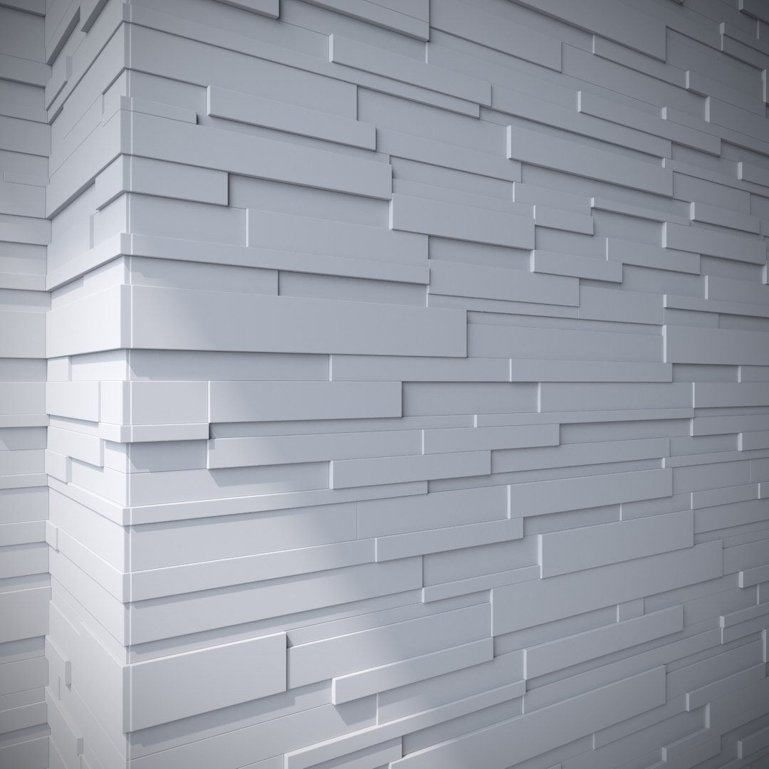 Msi Stacked Stone Set 3d Obj