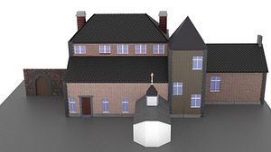 3D Battle of Waterloo the Chateau at Hougoumont