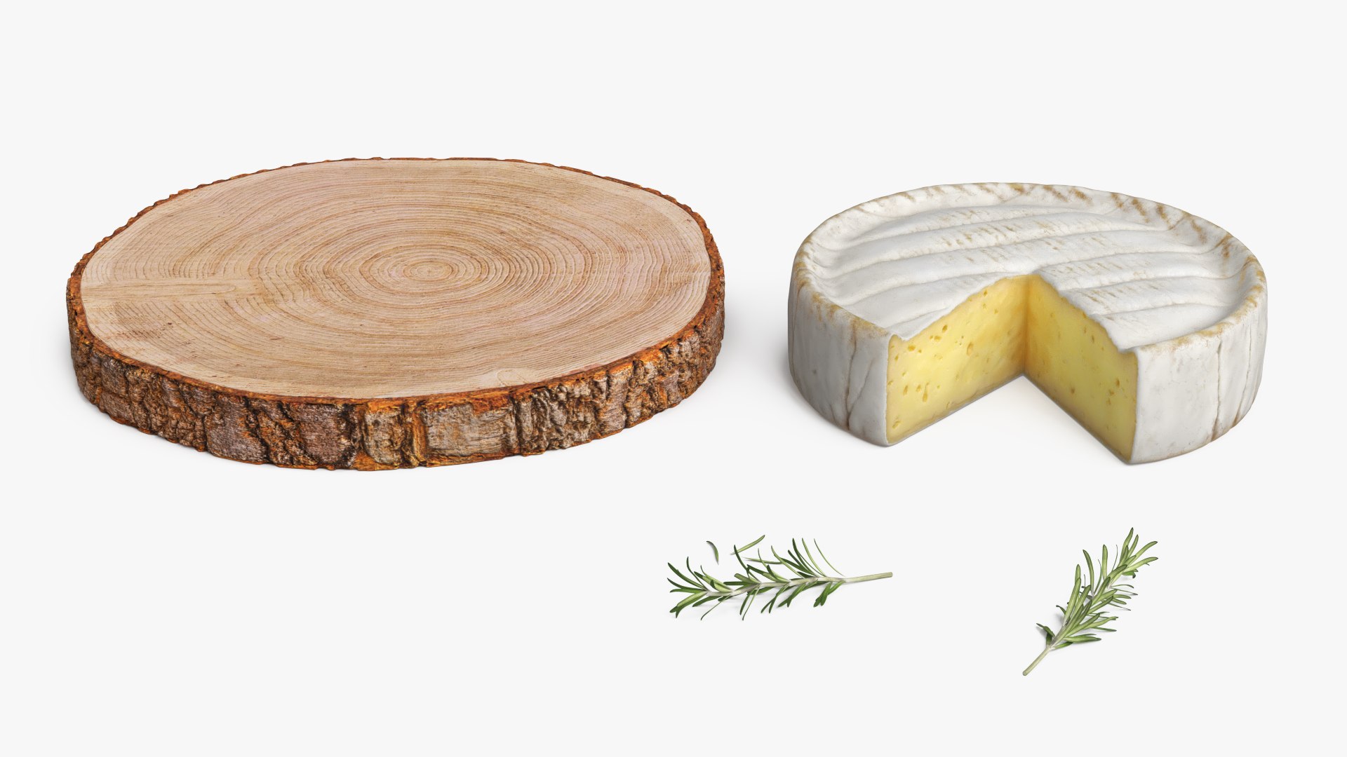 3D Round Brie Cheese with Rosemary on Rustic Board https://p.turbosquid.com/ts-thumb/8f/twdNgQ/UL/round_brie_cheese_with_rosemary_on_rustic_board_010/jpg/1779297061/1920x1080/fit_q87/1434e32df4c902792fff21cf715ca201af07b1d6/round_brie_cheese_with_rosemary_on_rustic_board_010.jpg