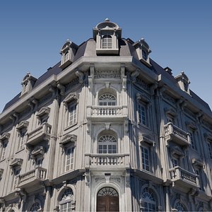 European Building Modular Asset Set UE5 Game
