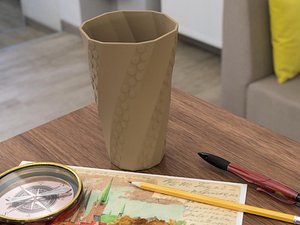 3D Vase 07