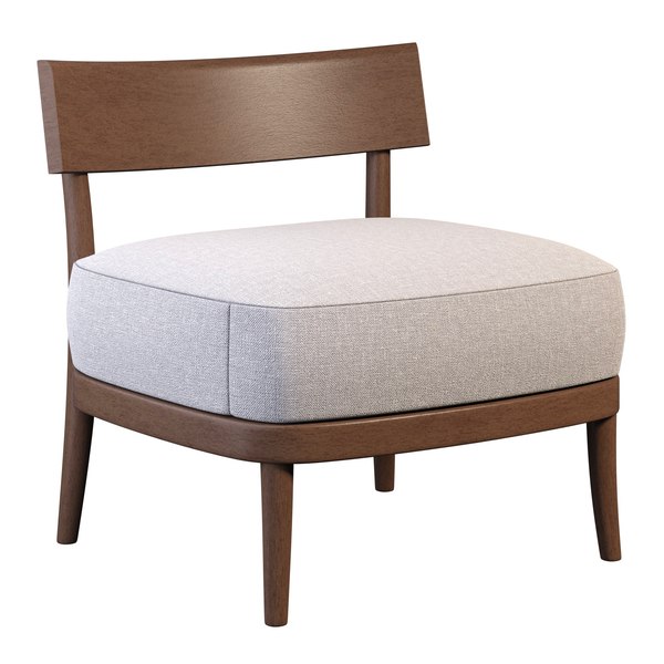 3D CHERISH LOUNGE Chair model - TurboSquid 2005259