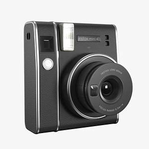 Fujifilm Instax Mini 40 Instant Camera 3D model