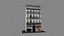 Typical Parisian Apartment Building 12 model