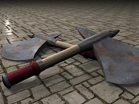 Fantasy handaxe