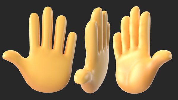 Emoji de gesto de aperto de mão Modelo 3D - TurboSquid 1549535