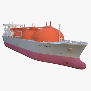 LNG Tanker Ship Arctic Discoverer