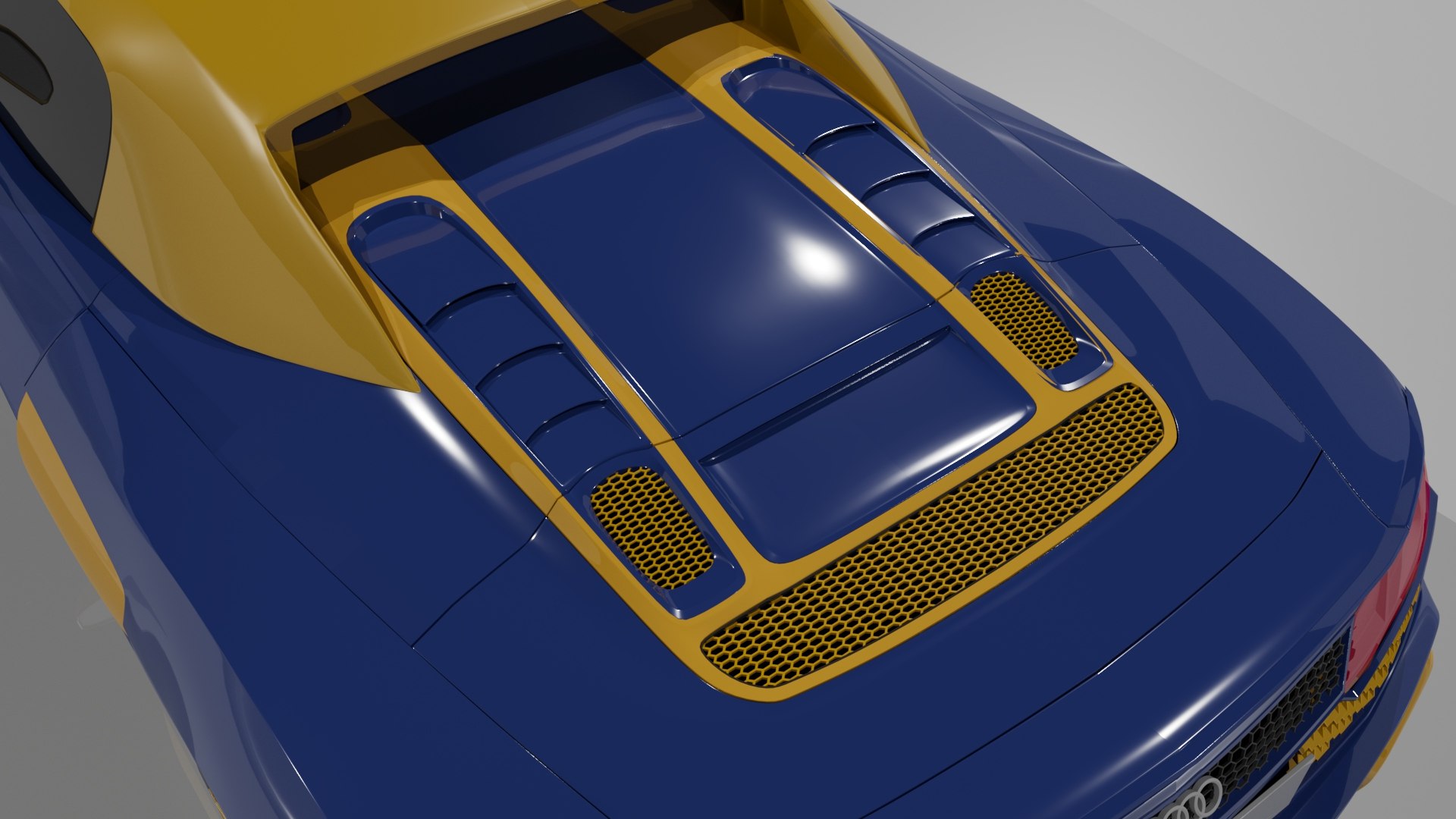 3D Audi R8 Spyder 2019 - TurboSquid 2097391