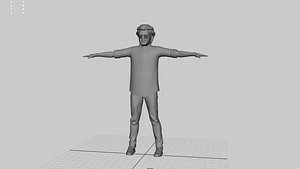 Rajinikanth t pose 3D model