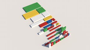All 42 LEGO Bricks