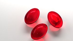 3D medicine pill 11 model