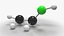 Ethanol Molecular Model