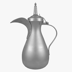 3D arabic teapot