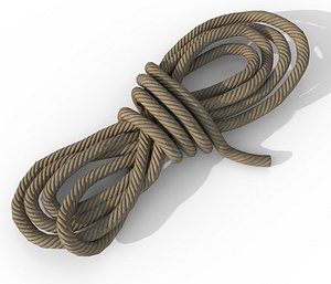 Thick Rope 3D model