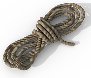 Rope Pile - PBR Game Ready