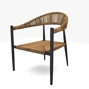 Weaved chair model