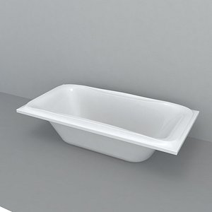 3D bathtub model