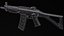 Sig Sg-552 Assault Rifle -Mobile Ready Low Poly