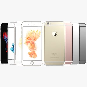 3d model realistic apple iphone 6s
