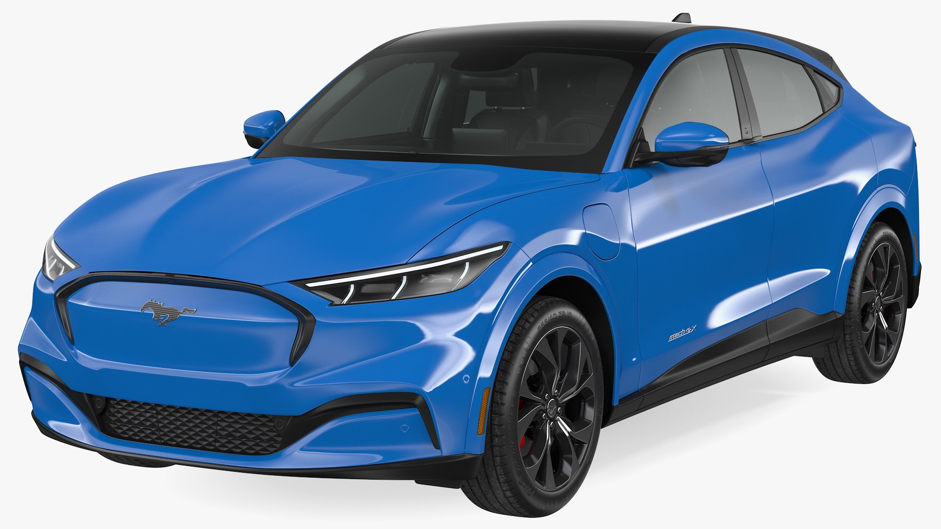 Mustang Mach-E 2021 3D model preview