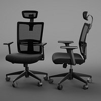 Office chair CH-133 wiz high black
