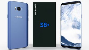 3D samsung galaxy s8 model