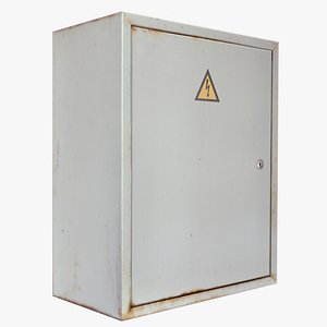 3d electric cabinet model
