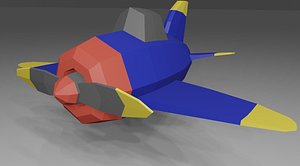 World War Lowpoly Airplane