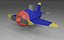Avion Lowpoly de la Seconde Guerre mondiale