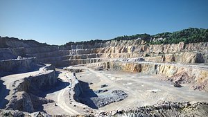 Opencast mines