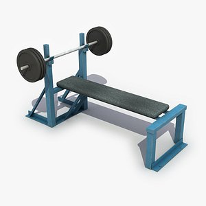 3D weight bench