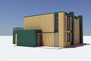 3dsmax modern house interior