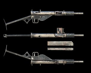 Lowpoly Sten Mk II