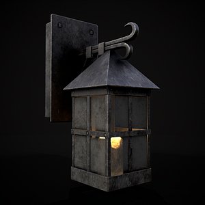 Wall Mounted Metal Square Candle House
