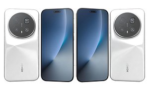 3D Honor Magic8 Pro Snow White