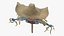 Halloween Harvest Scarecrow Decoration Vogelscheuchenstab
