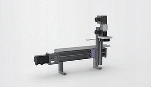 Gear magnetic strip adjustment mechanism 3D model