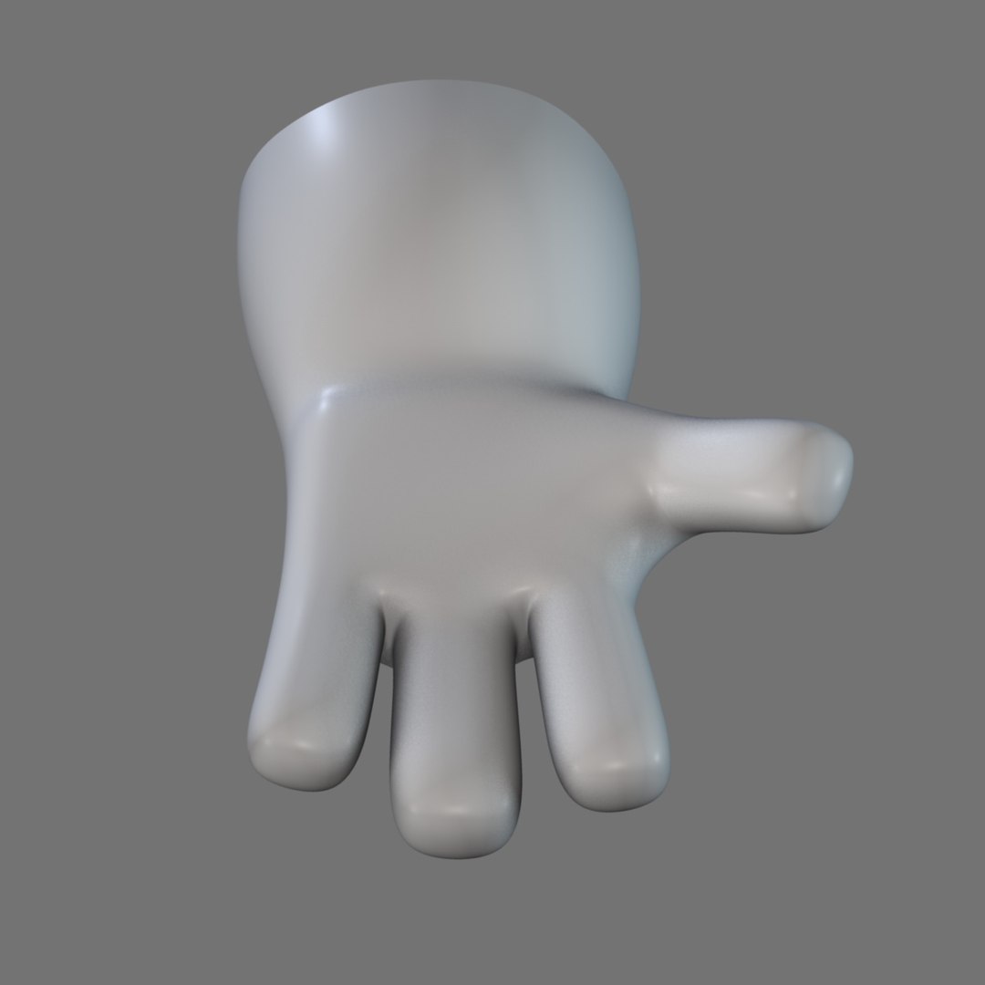 3ds max cartoon hand toon