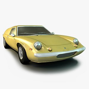 3D Lotus Europa S2 Type 54 model