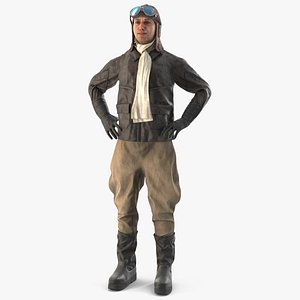 Pilot in Standing Pose