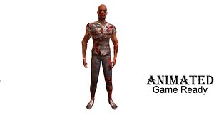 3D zombie animation
