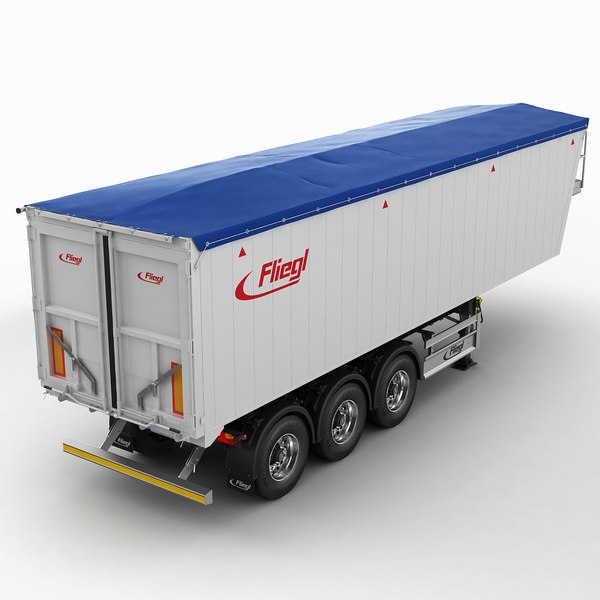 3d model trailer grain-carrier